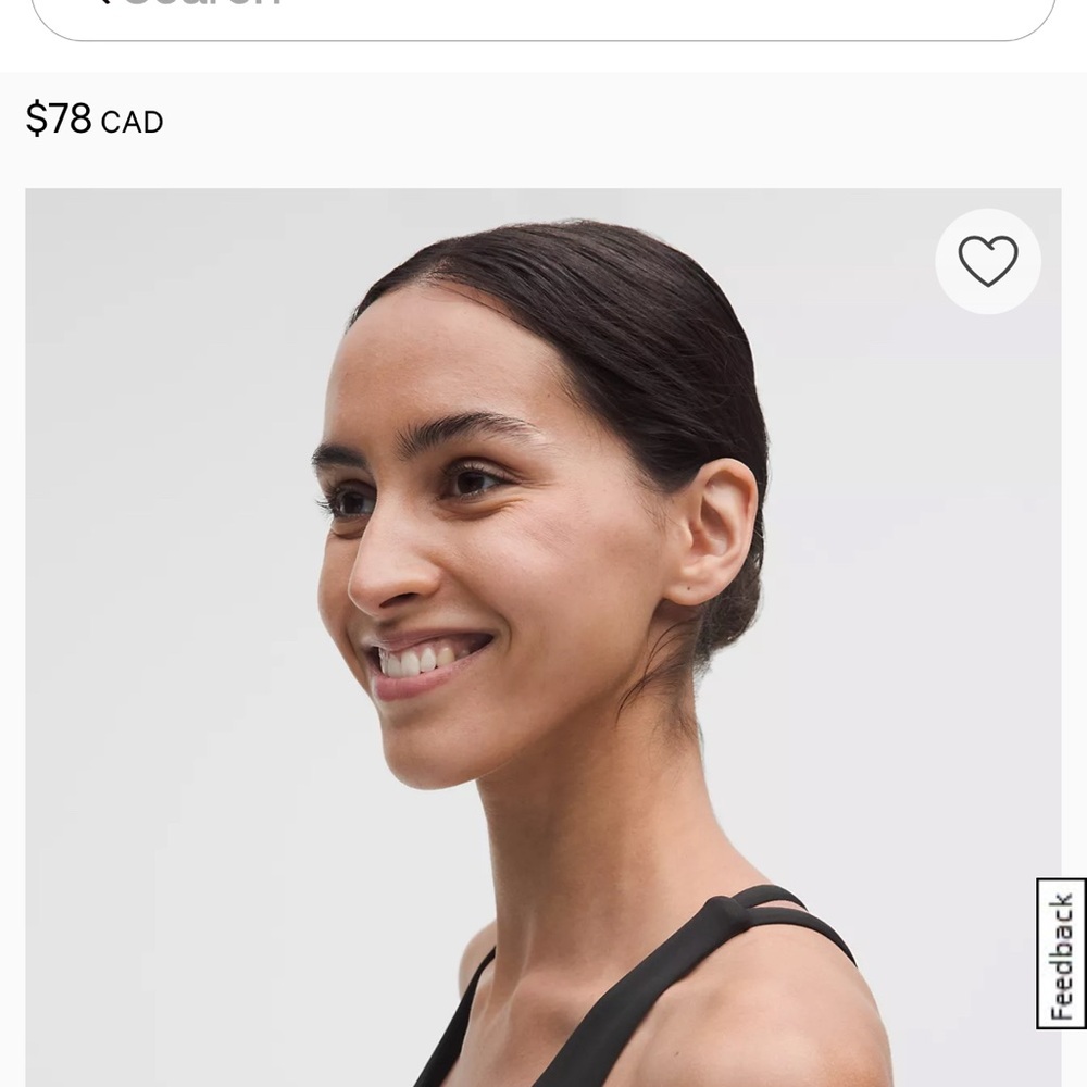 lululemon athletica Black Bra